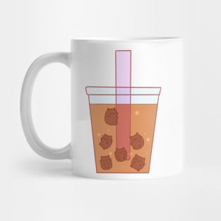 cat boba tea Mug